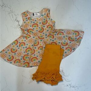 Lily & Londyn’s Rainbow Tunic & Shorties